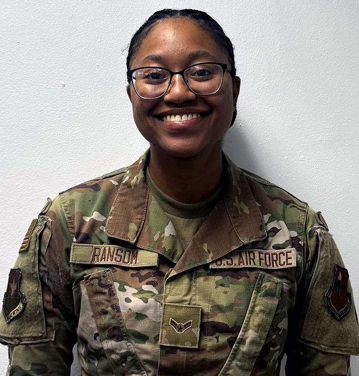 Airman 1st Class Janiya A. Ransom Airman 1st Class Janiya A. Ransom